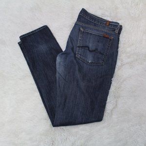 7 for all mankind blue jean sz 32